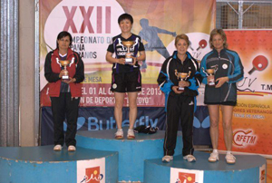 Podi campionat Espanya Veterans